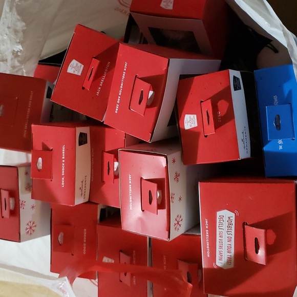 Bundle Nightmare Before Christmas ornaments - Picture 1 of 7